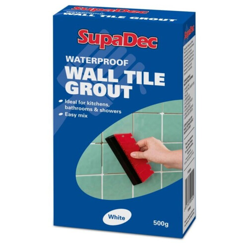 SupaDec Waterproof Wall Tile Grout 500g [PTG500]