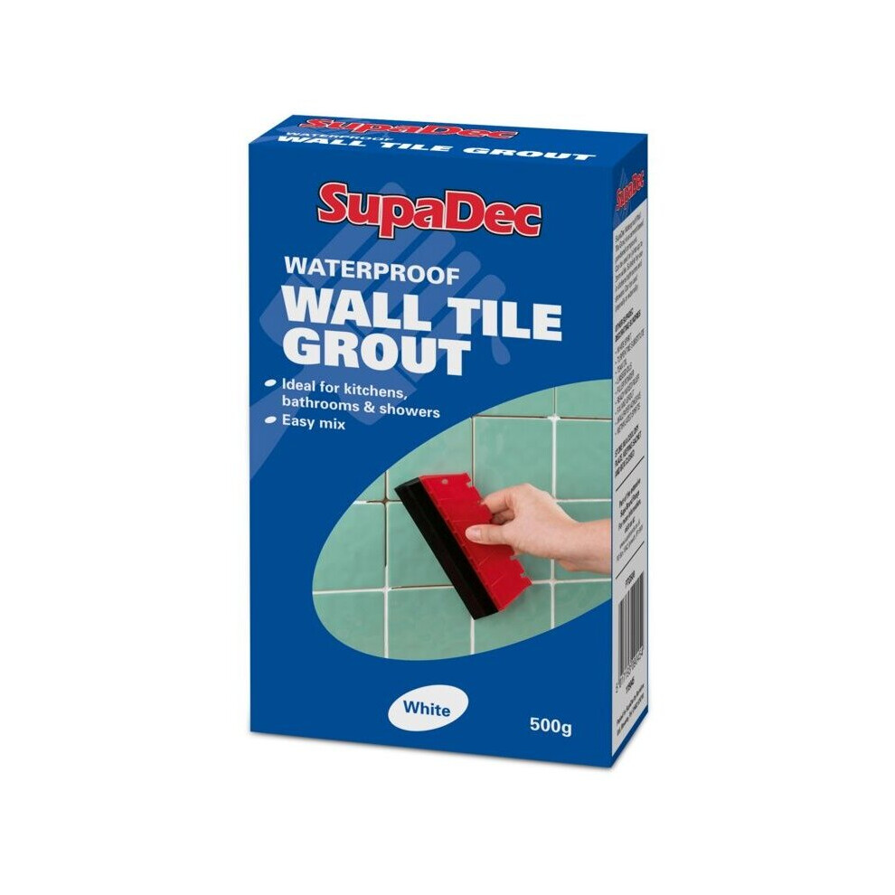 Supadec Waterproof Wall Tile Grout 500G [Ptg500]