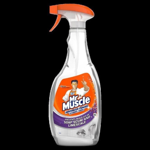 Mr Muscle Mr Muscle Advanced Power 750ml Shower Shine [708046]