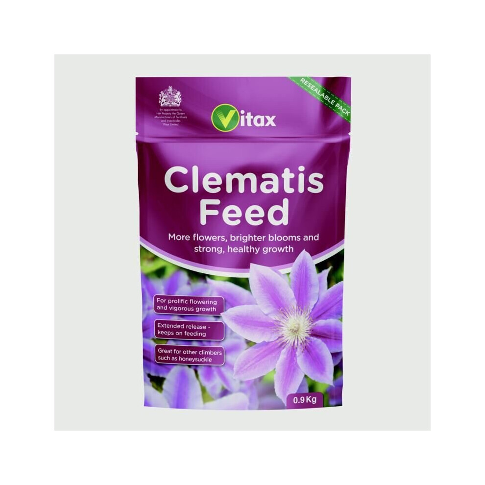 Vitax Clematis Feed Pouch 0.9Kg [6Cf901]
