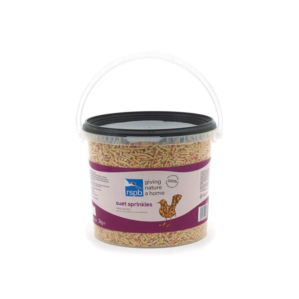 Rspb Suet Sprinkles 3Kg Tub [68494997]