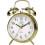 Acctim Acctim Saxon Bell Alarm Clock Brass [12628] 1