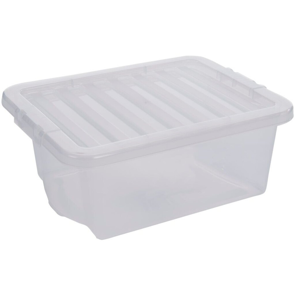 Wham Crystal Box With Clear Lid 43cm x 33cm x 17cm [10850]