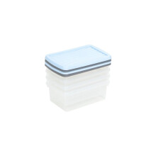 Wham Boxes And Lids 3.5L 2 Assorted Colours Pack 4 [13109]