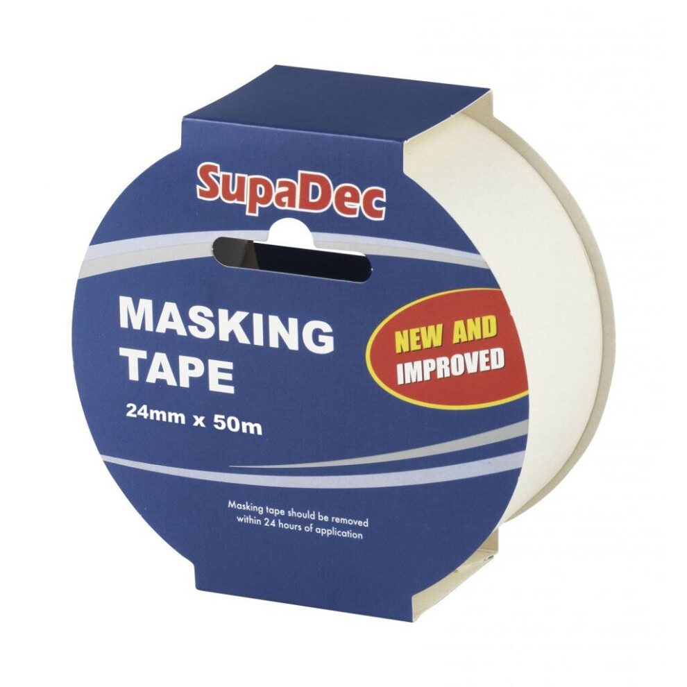 Supadec Masking Tape 24Mm X 50M - Mt2450