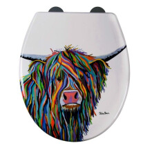 Croydex Toilet Seat Angus McCoo [WL604022]