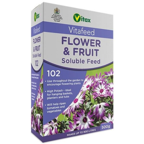 Vitax Vitax Flower & Fruit Soluble Feed 500g [6HB500]
