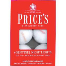 Price's Candles Sentinel Nightlights Pack 6 [SE000828]