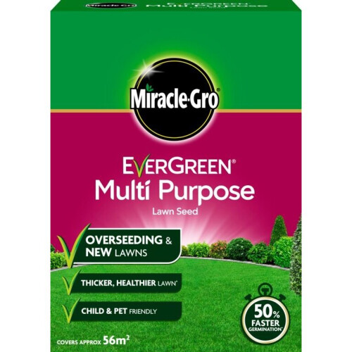 Miracle-Gro Miracle-Gro Multi Purpose Grass Seed 1.6kg [119615]