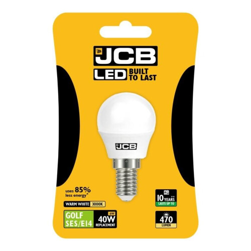 JCB JCB LED Golf 470lm Opal 6w E14 2700k - S10975