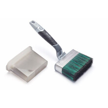 Harris Ultimate Shed & Fence Swan Neck Paint Brush 120mm [103031102]