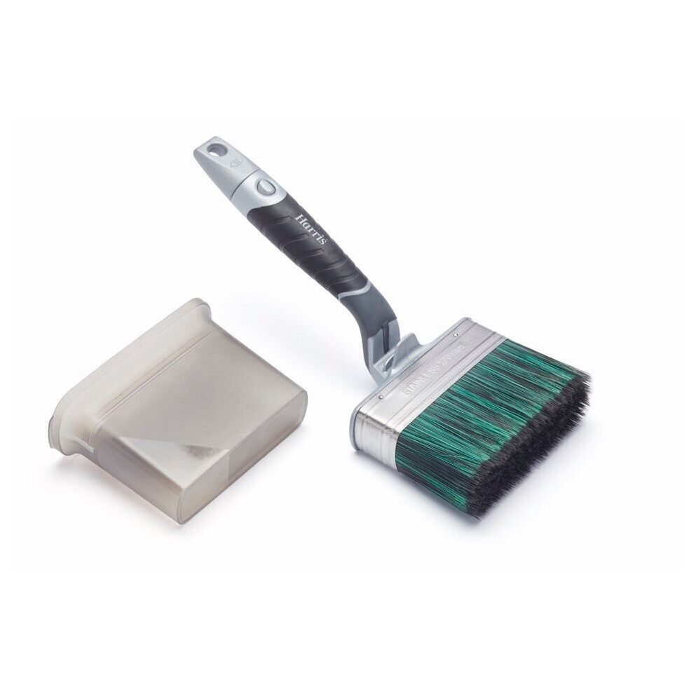 Harris Ultimate Shed & Fence Swan Neck Paint Brush 120mm [103031102]