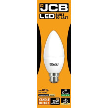 JCB LED Candle 250lm Opal 3w B22 2700k - S10976
