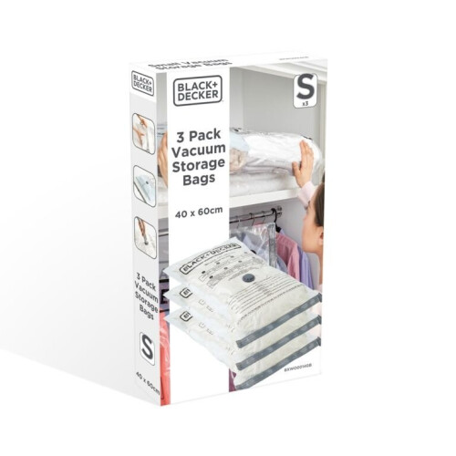 Black + Decker Black & Decker Vacuum Storage Bags Small 3 Pack [63419]