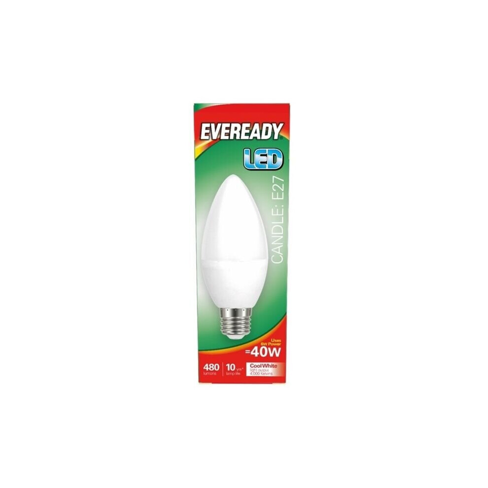 Eveready LED Candle 40W 480lm E27 [S14324]