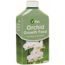 Vitax Orchid Growth Feed 500ml (5OG500) – Liquid fertiliser to boost root growth and healthy orchid development; apply weekly