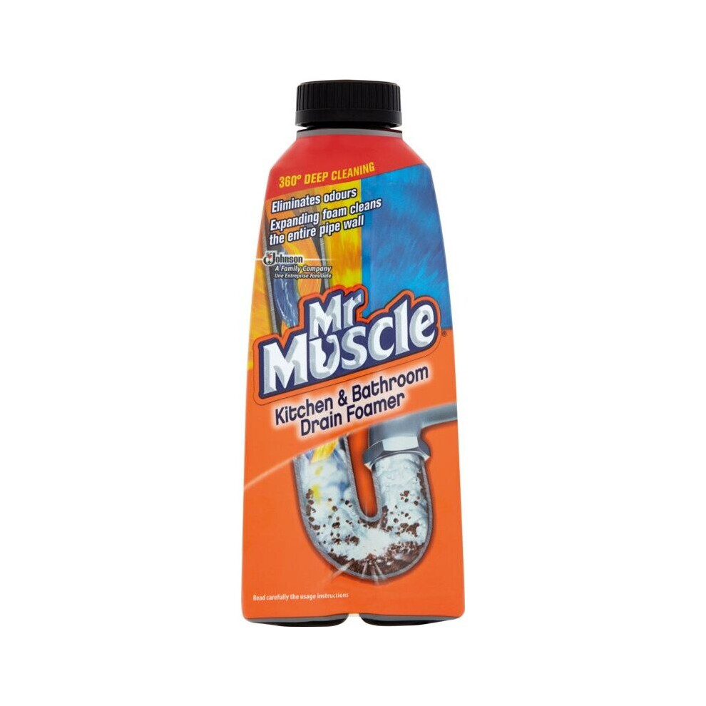 Mr Muscle Foamer Liquid 500ml Sink & Drain [336103]