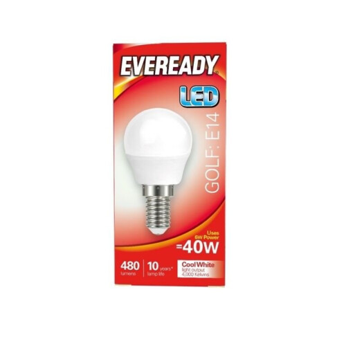 Eveready Eveready LED Golf 40W 480lm E14 [S14321]