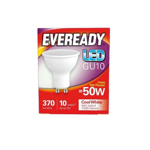 Eveready Eveready LED GU10 50W 370lm [S14319]