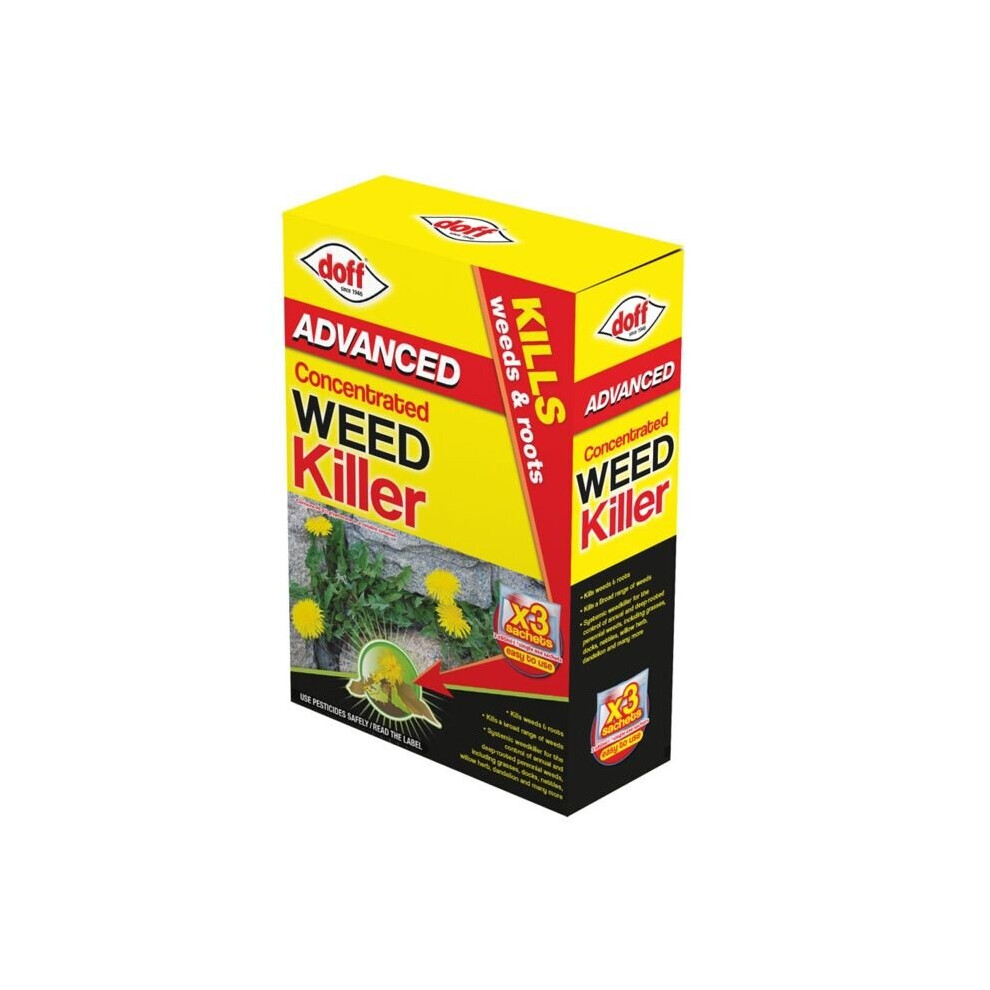 Doff Advanced Désherbant Concentré 3 Sachets [F-FW-003-DOF-01]