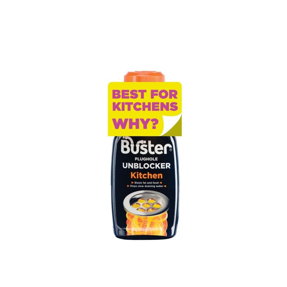 Buster Kitchen Plughole Unblocker 200g [06132]