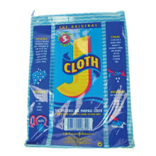 Johnson & Johnson J Cloths Blue - Pack 5 [75222]