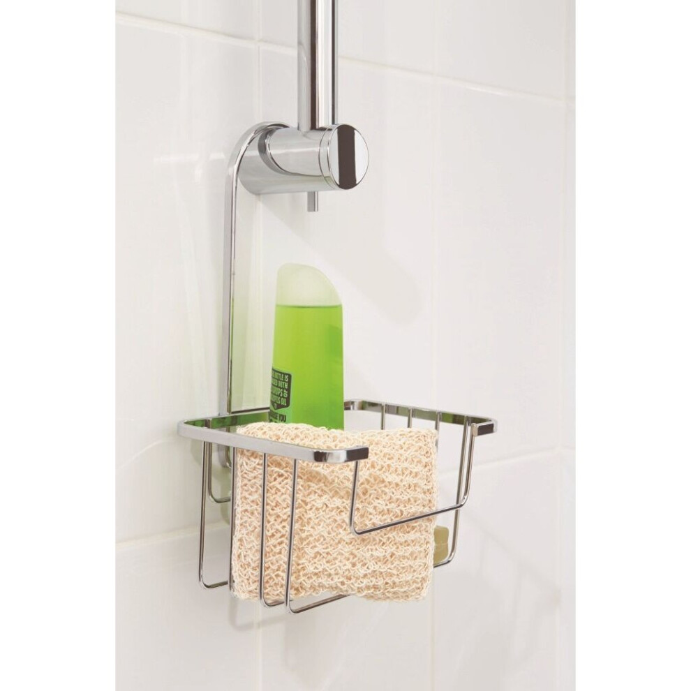 Croydex Shower Riser Rail Caddy [Qm260441]