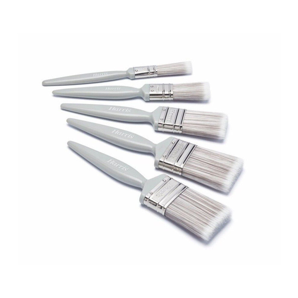 Harris Essentials Wall & Ceiling Paint Brush Set Pack 5 [101011006]
