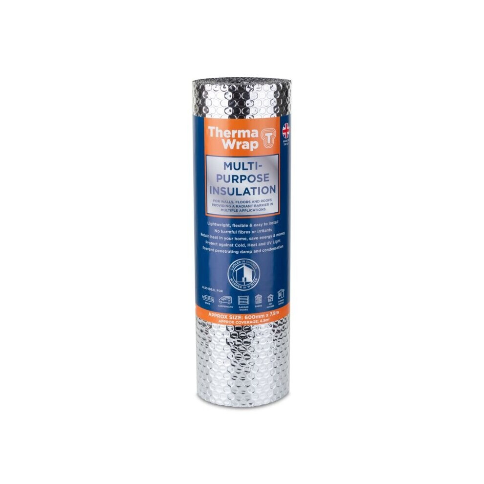 Thermawrap General Purpose Wrap 600Mm X 7.5M 5060078160421