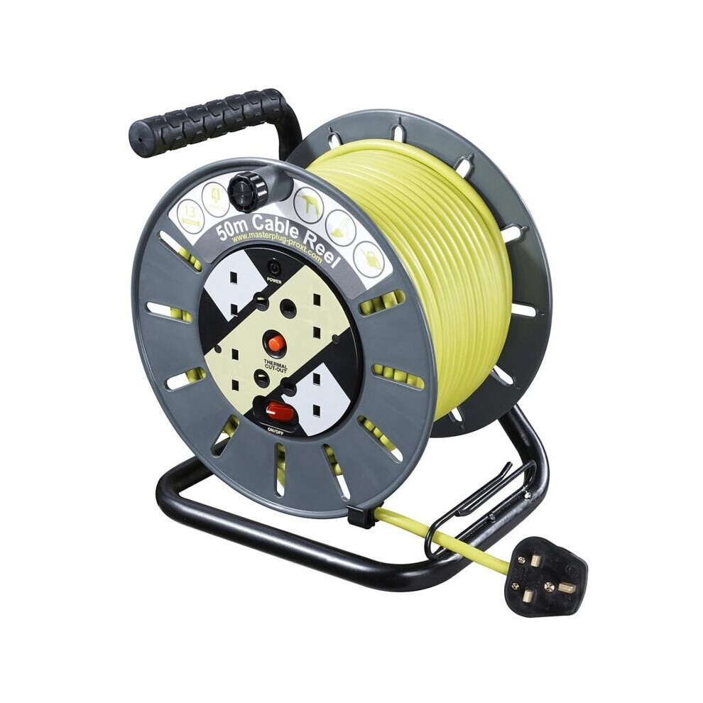 Pro Xt Large Open Cable Reel 50m [OLU50134SL-PX]