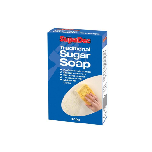 SupaDec Traditional Sugar Soap 450g - SSP450