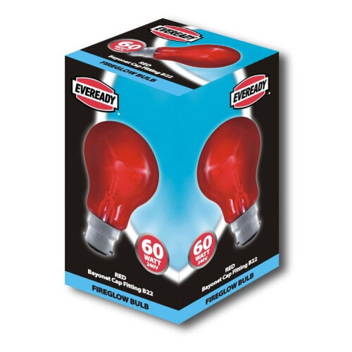 Eveready Eveready BC Fireglow 60w  - S855