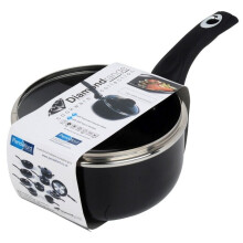 Pendeford Non-Stick Saucepan 18cm - Lightweight, Dishwasher Safe, Phenolic Handle (P618)