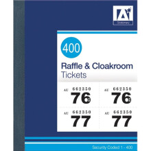 Anker Raffle & Cloakroom Tickets Numbered 1 - 400 [CTB/5]
