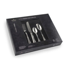 Grunwerg 24 Piece Cutlery Set Bead [24BXBDR]