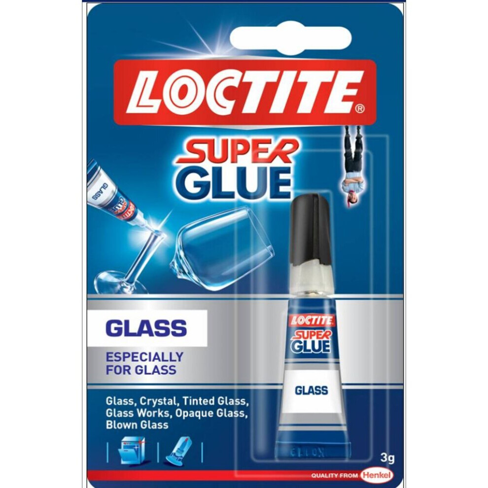 Loctite Super Glue Glass 3ml Tube - 2631345