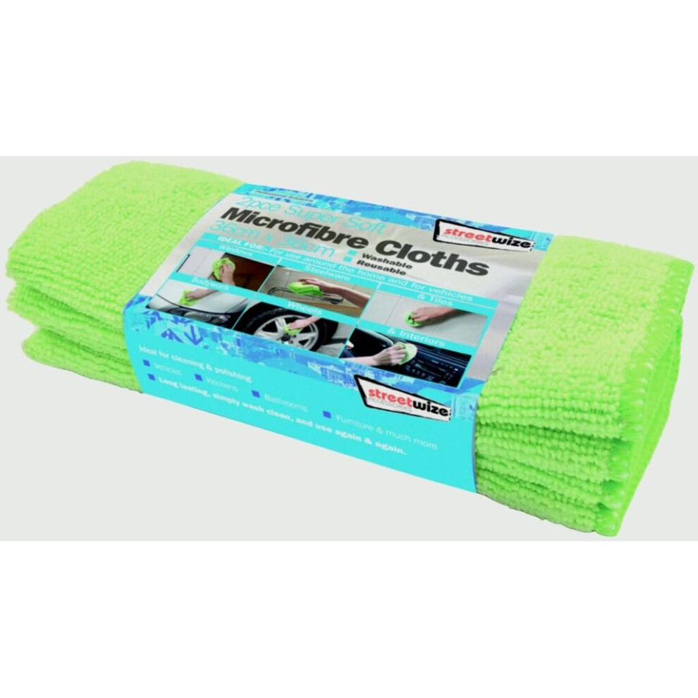 Streetwize Microfibre Glass Towel 20 Piece [Swcr5] 5026637628894