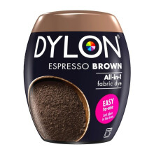 Dylon All-In-One Machine Dye Pod Espresso Brown 40C - Permanent Colour 2204552