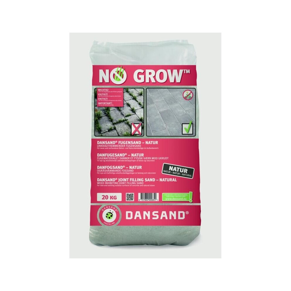 Dansand No Grow Block Paving sand 20kg [34608717]