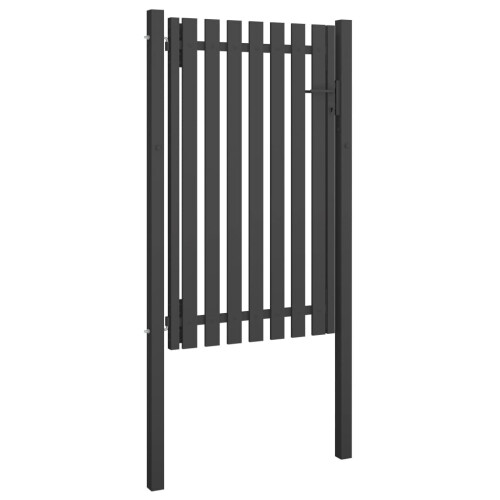VidaXL vidaXL Gartentor aus Stahl 100 x 150 cm Anthrazit 1