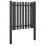 VidaXL vidaXL Gartentor aus Stahl 100 x 75 cm Anthrazit 2