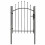 VidaXL vidaXL Gartentor Woerden Stahl 1x1,25 m Schwarz 1
