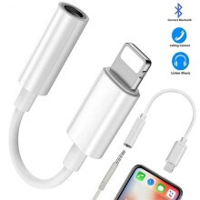 Lightning to 3.5mm Headphone Earphone Audio Jack Adapter Adaptor Cable Latest