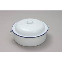 Falcon Falcon Roaster Round - Traditional White 26cm x 11D [N60526]