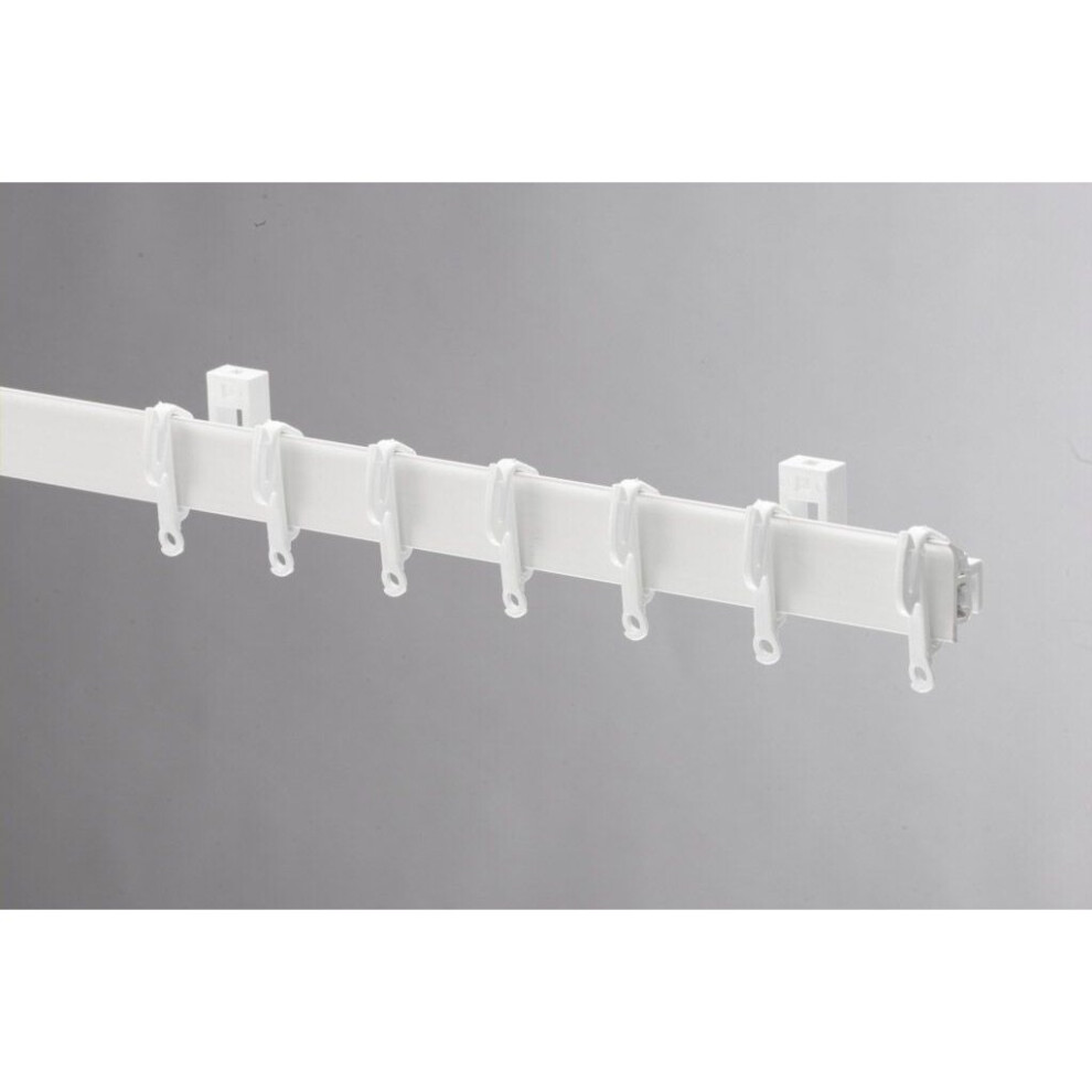 Swish Sologlyde PVC Curtain Track 175cm White [SWSH]-image-OPC-P68ZWH2-NEW