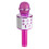 Max KM01 Karaoke Microphone Bluetooth, MP3 Pink 1