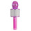 Max KM01 Karaoke Microphone Bluetooth, MP3 Pink 3