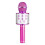 Max KM01 Karaoke Microphone Bluetooth, MP3 Pink 2