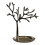Silver Metal Tree With Cat Jewellery Stand 1