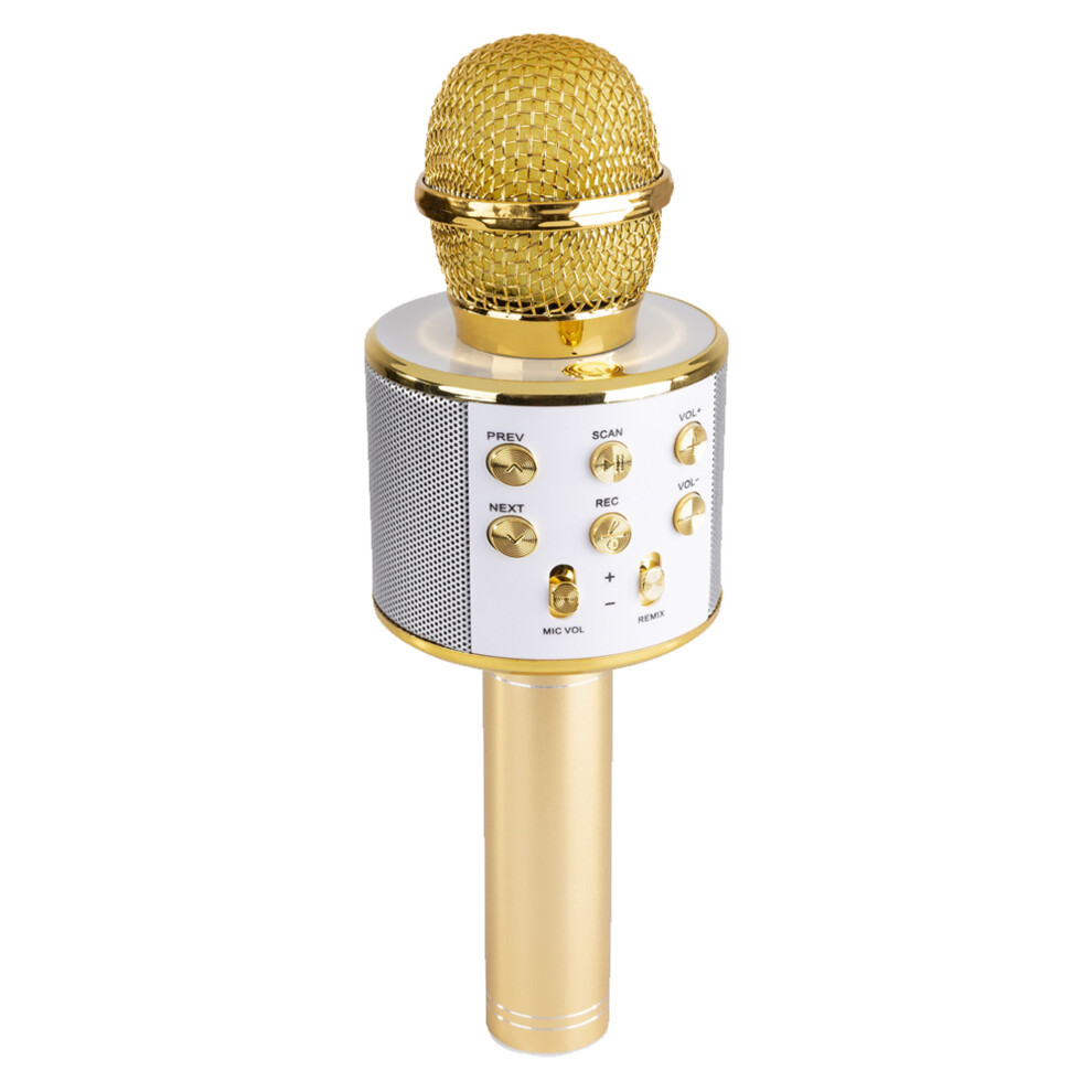 Max Gold Km01 Karaoke Microphone Bluetooth, Mp3